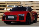 Mașinuta electrica Audi R8 Spyder 2x35W 12V cu Music PLayer, roti MOI #RED